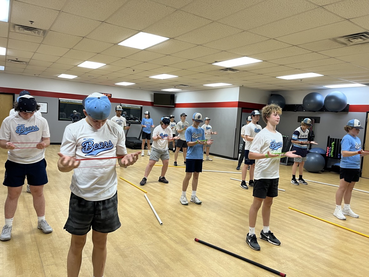 Team training at The Grind Bud Dome